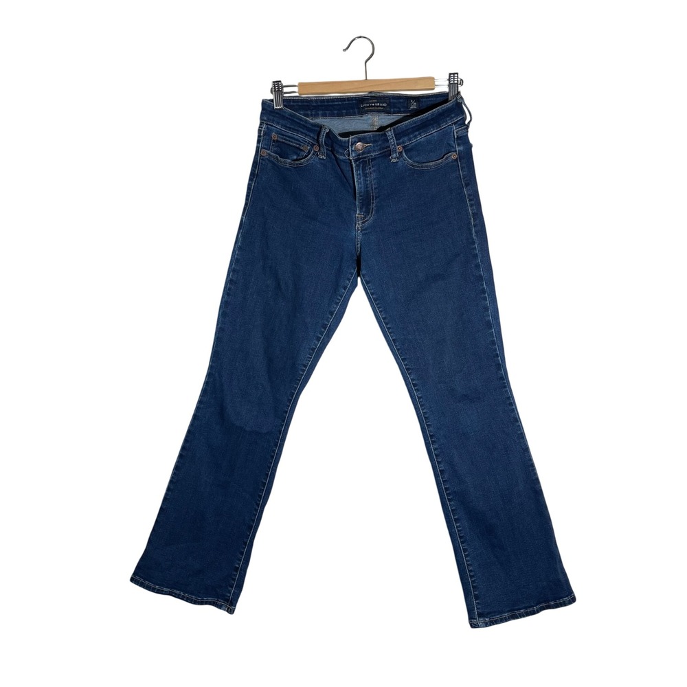 Lucky Brand Women's Dark Wash Bootcut Jeans Denim Classic Style‎